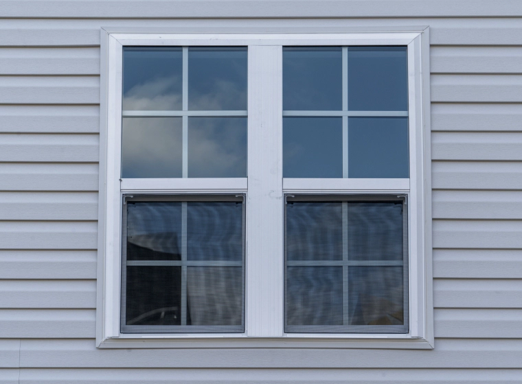 white brace clear window newly installed lunenburg ma